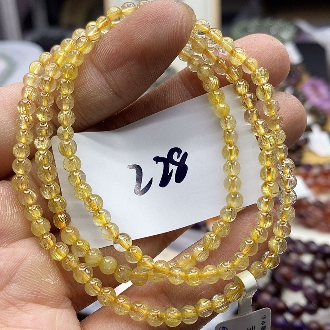 水晶手链未镶嵌天然