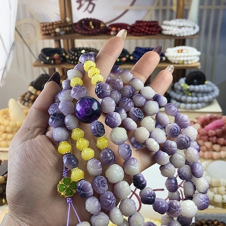 白玉菩提吊坠菩提