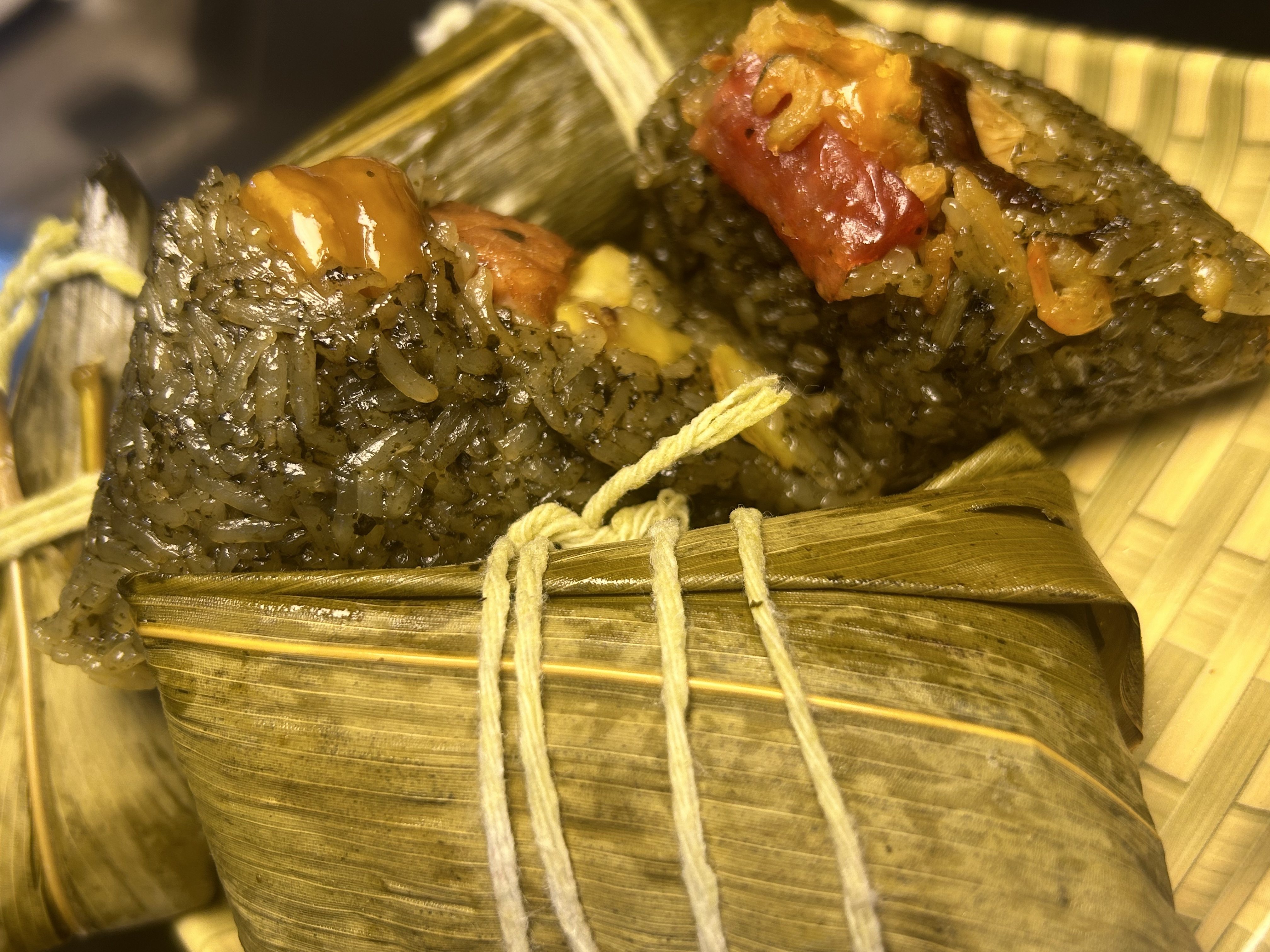 雷州蛤篓肉粽咸蛋黄肉粽板栗肉粽广式腊味粽子发顺丰