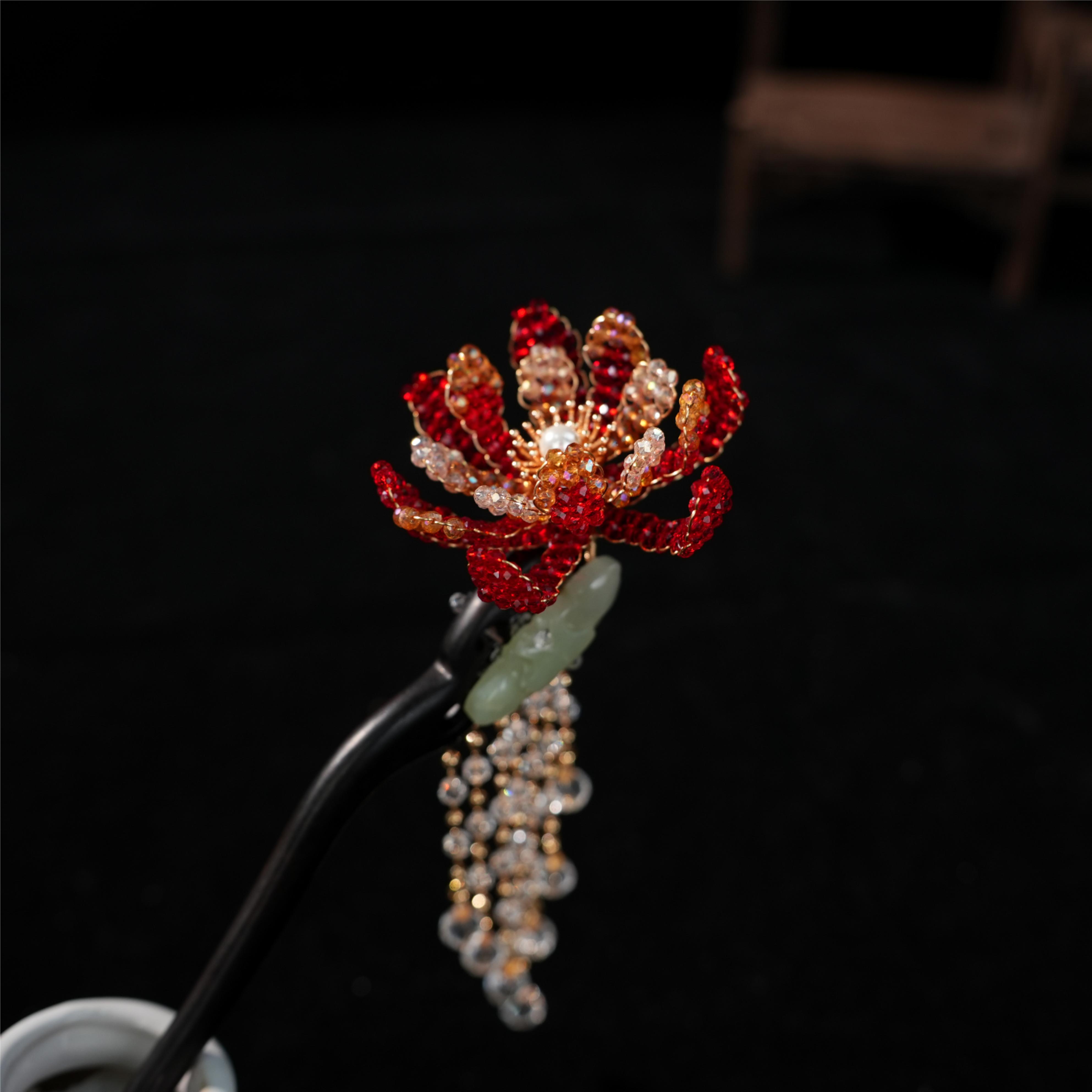 古悦倾城【小满木簪】古风汉服发饰