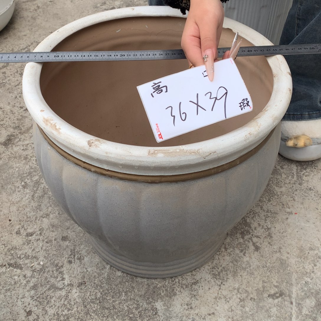 高温陶瓷花盆默认微瑕