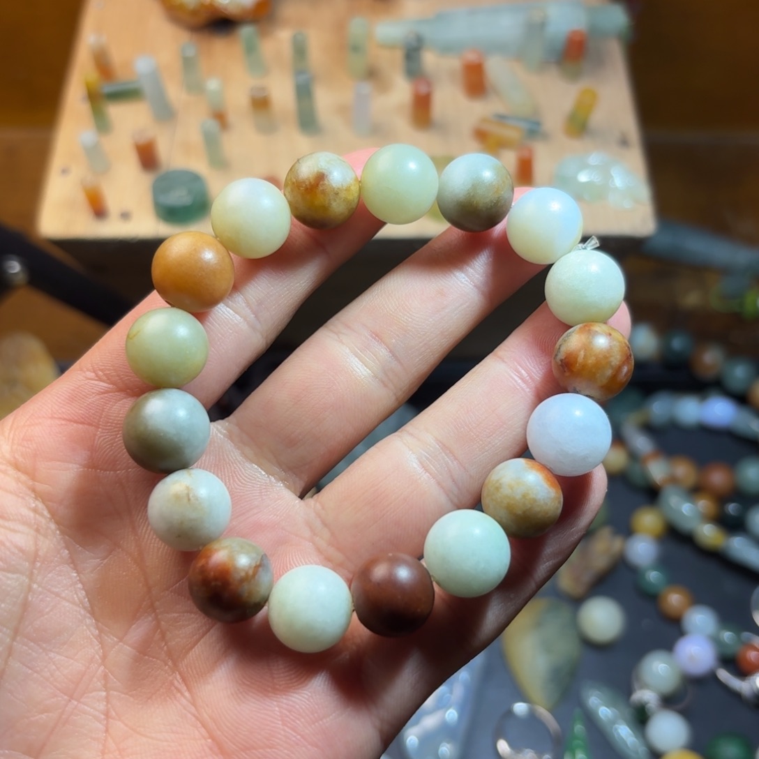 翡翠未镶嵌手串翡翠手串