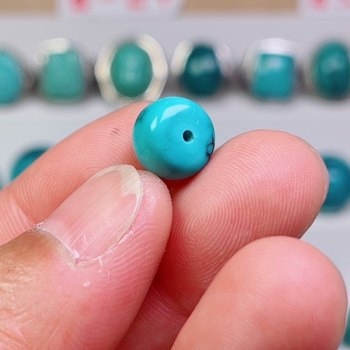 未镶嵌绿松石珠宝奇石