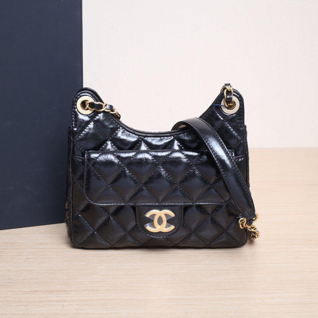 99新 Chanel/香奈儿 【娇】斜挎包天猫精灵 19cm 芯片57705