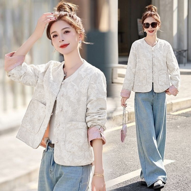 【粉丝专享】新中式小香风外套气质长袖时尚优雅春秋上衣女