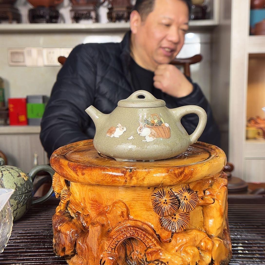 紫砂茶壶张建明老师