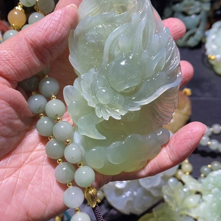 岫玉岫玉吊坠未镶嵌