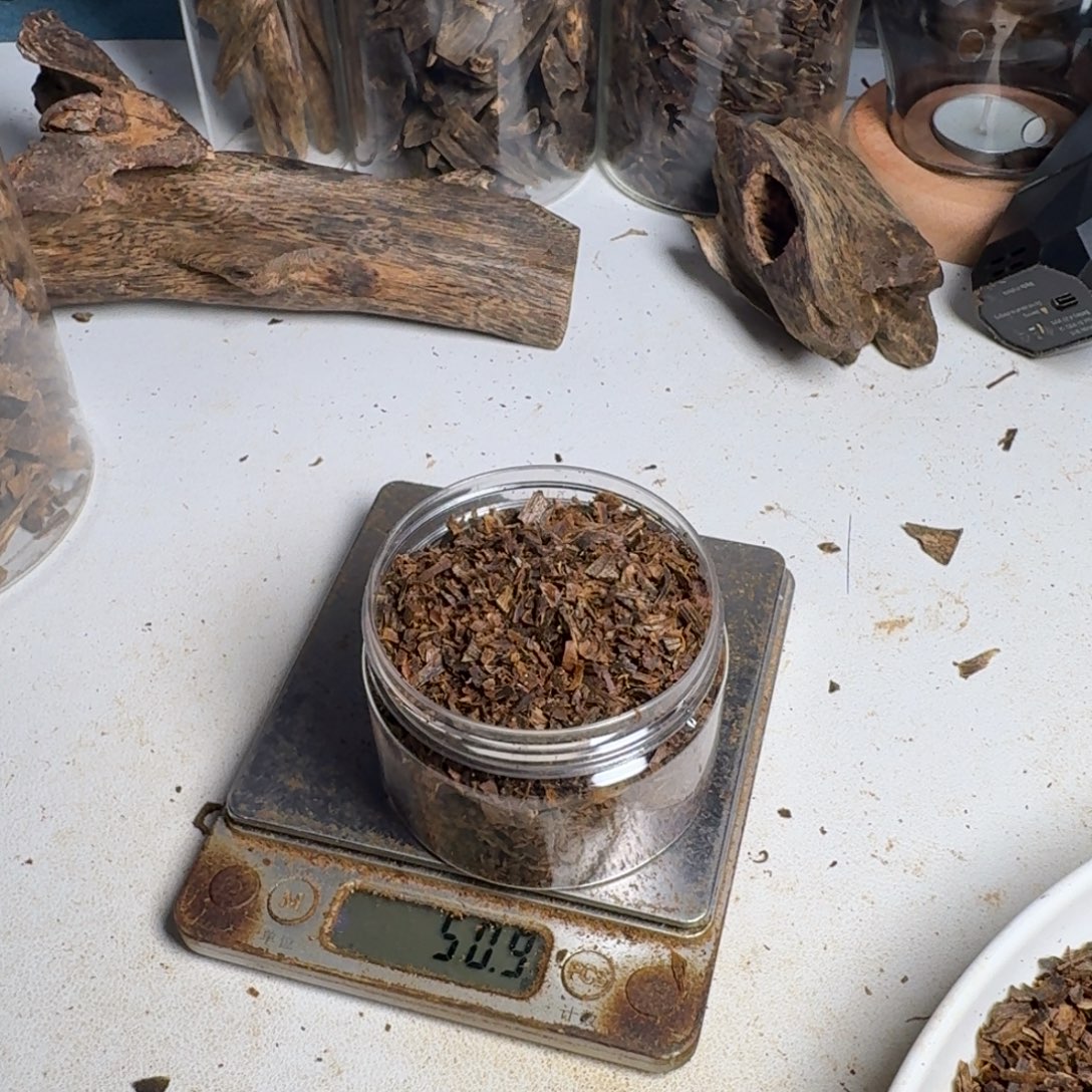 沉香沉香枕陆河爆油切料50