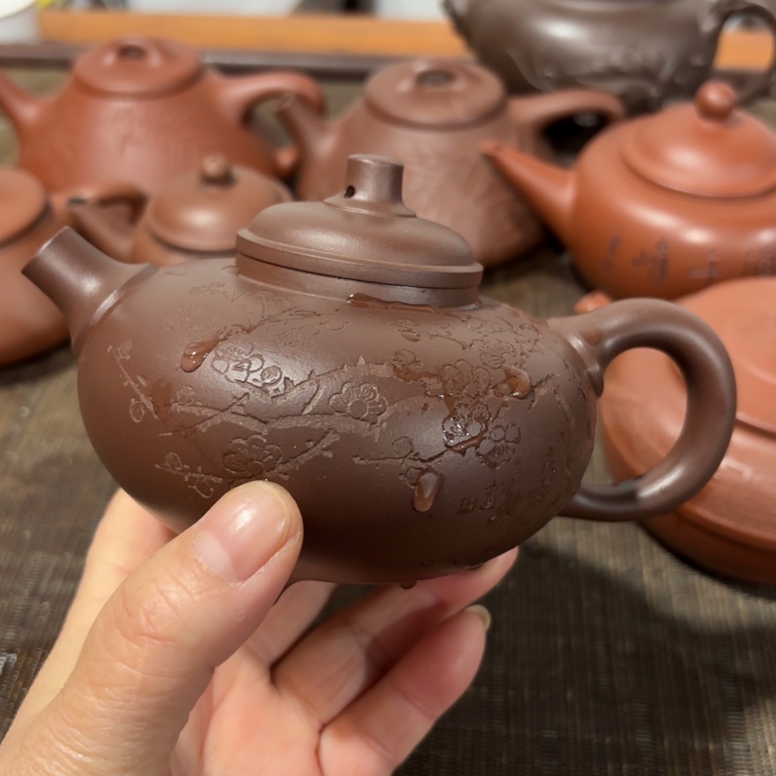 枫***茶壶紫砂紫砂杯紫砂茶壶茶杯杯垫碗