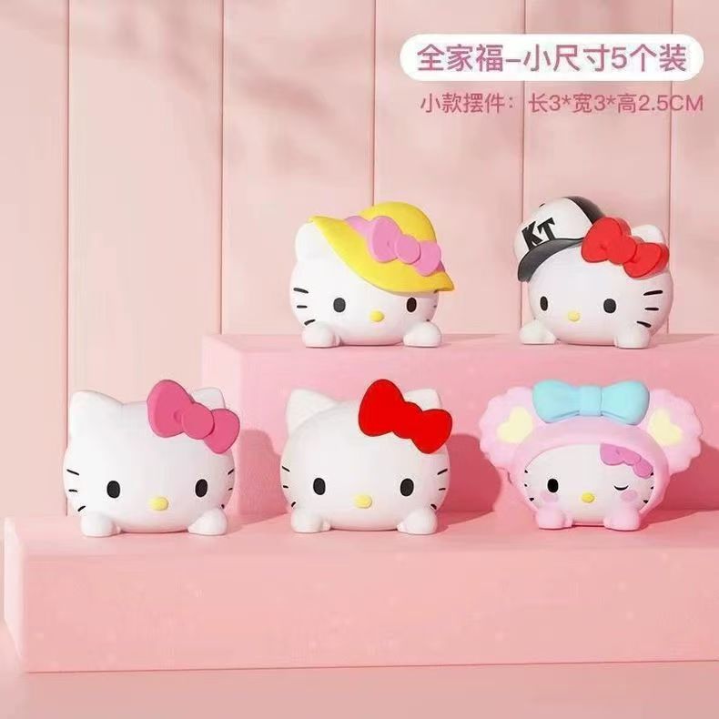 网红猫猫软胶摆件