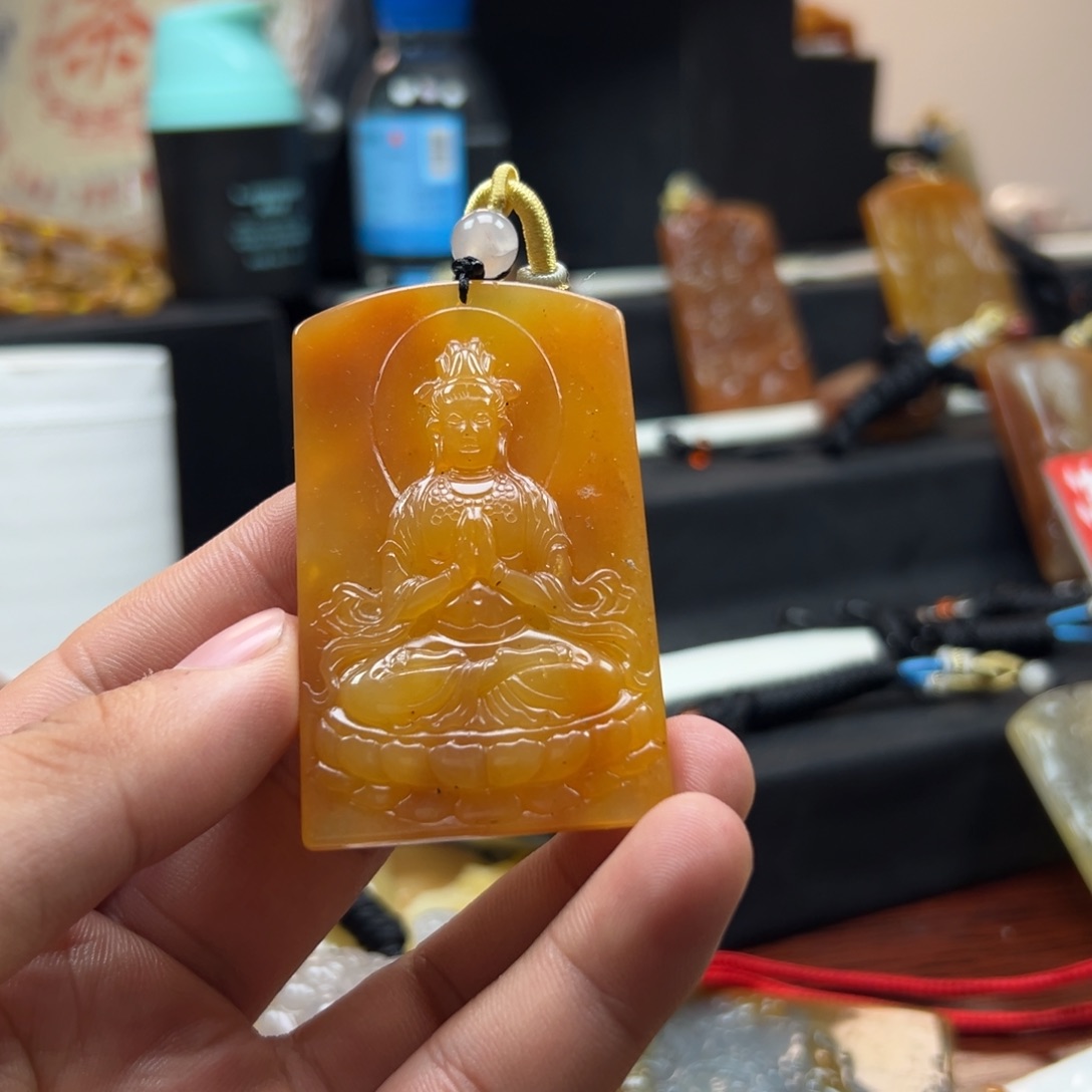 石英质玉（黄龙玉）未镶嵌hly
