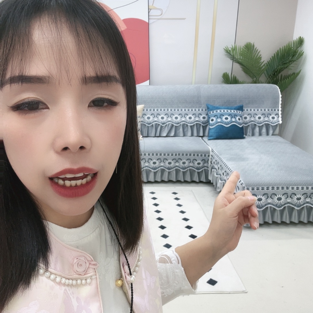 毛绒灰色270的2个扶手斤买一送一