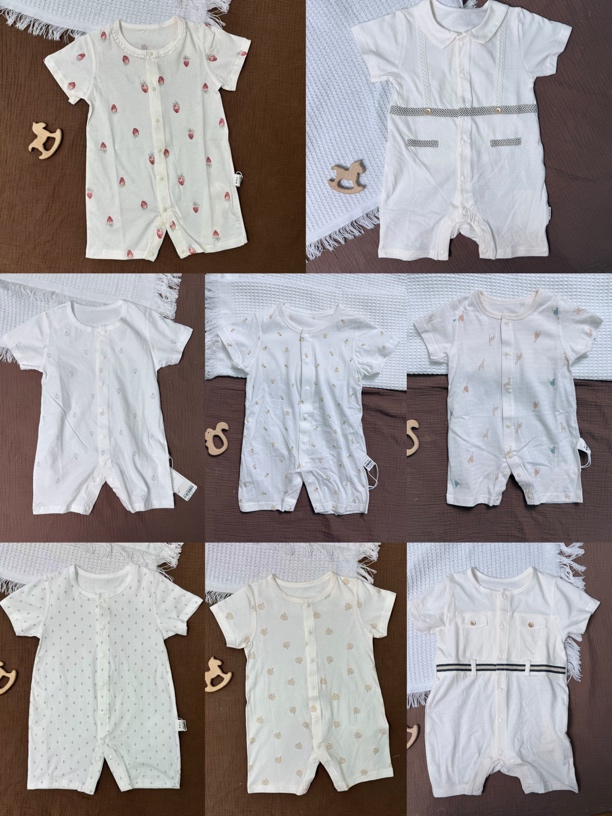 娃丽比 2025 新款春夏短袖开胸哈衣合集