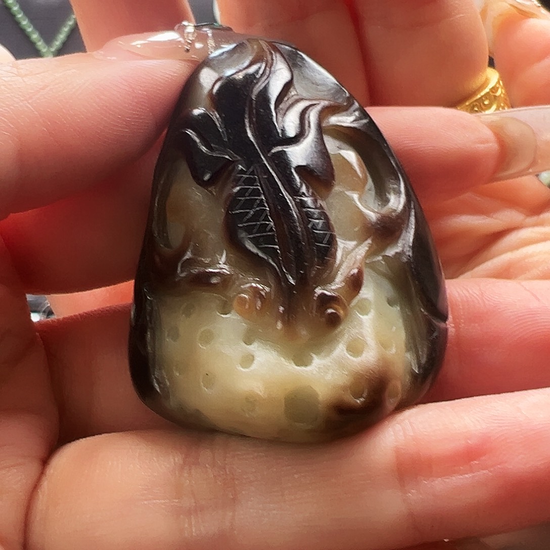 宇***灵手链未镶嵌和田玉（糖玉）