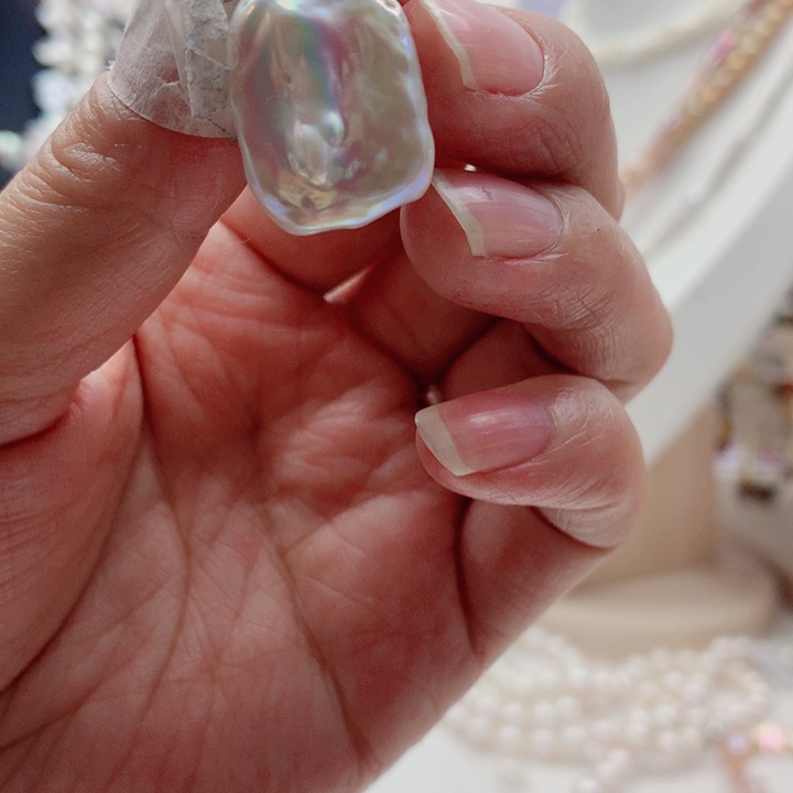 淡水珍珠吊坠(不含链)合金