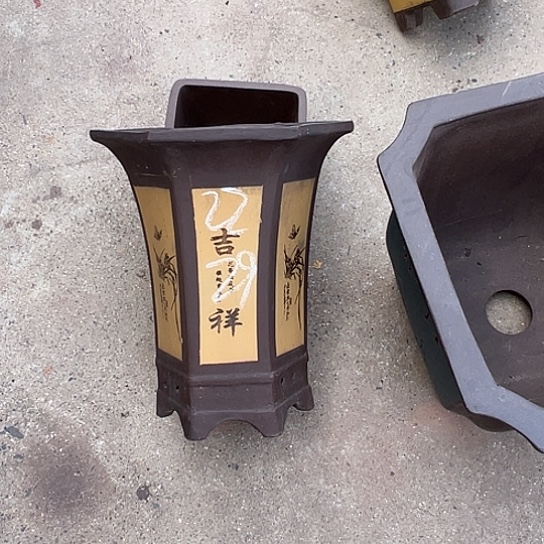 紫砂花盆透气花盆