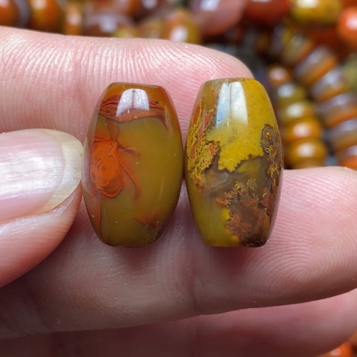 玛瑙/玉髓珠子未镶嵌