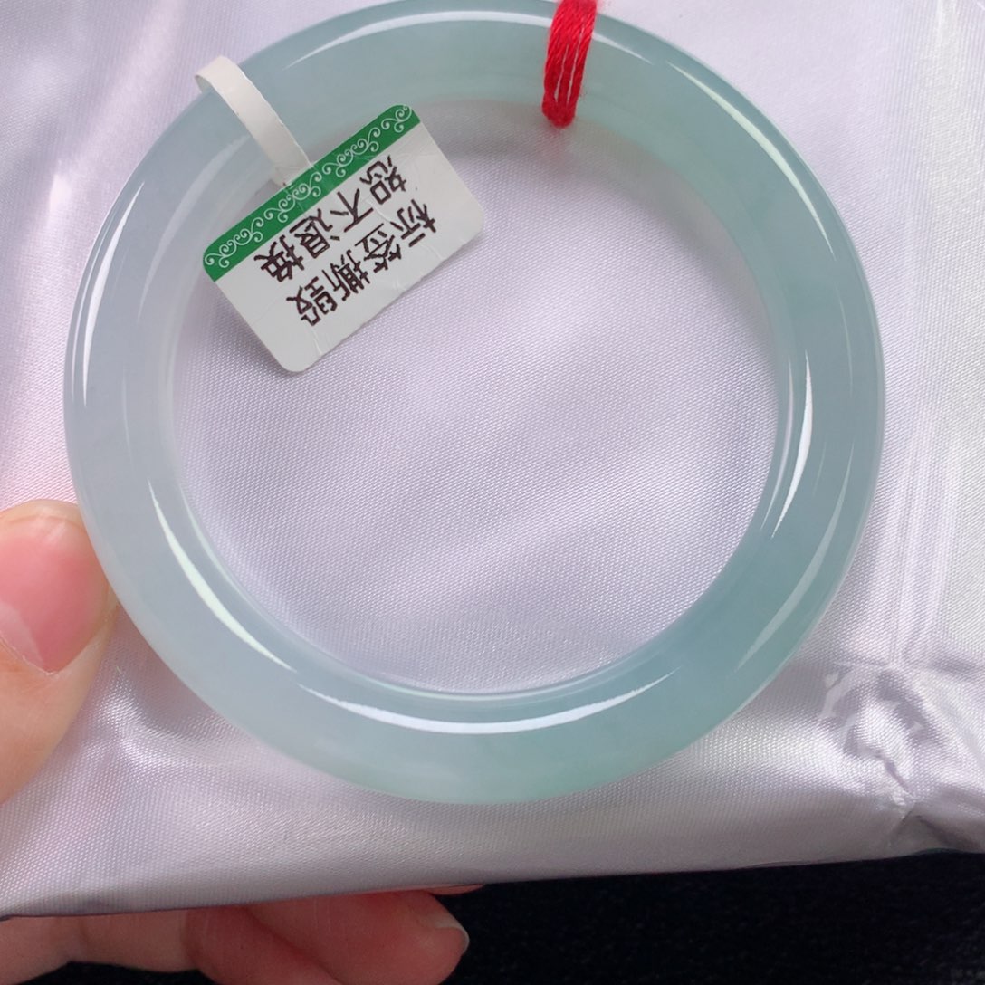 未镶嵌手镯翡翠缅甸天然翡翠手镯57