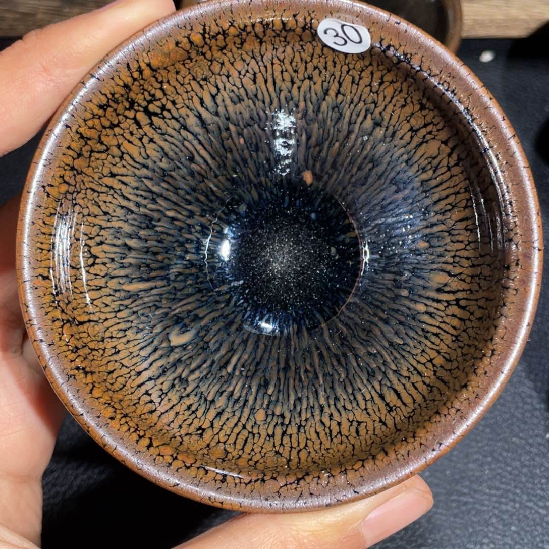 茶盏龙窑柴烧建盏30