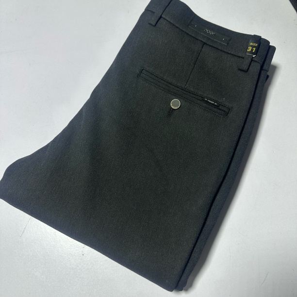 秋冬新款男士小直筒高端商务休闲裤加厚百搭