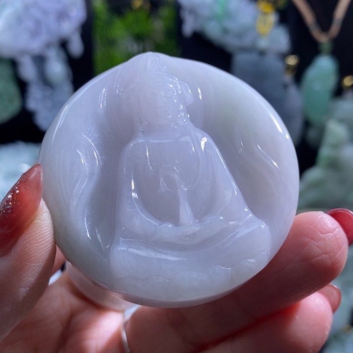 【闪购商品】颈饰未镶嵌翡翠观音