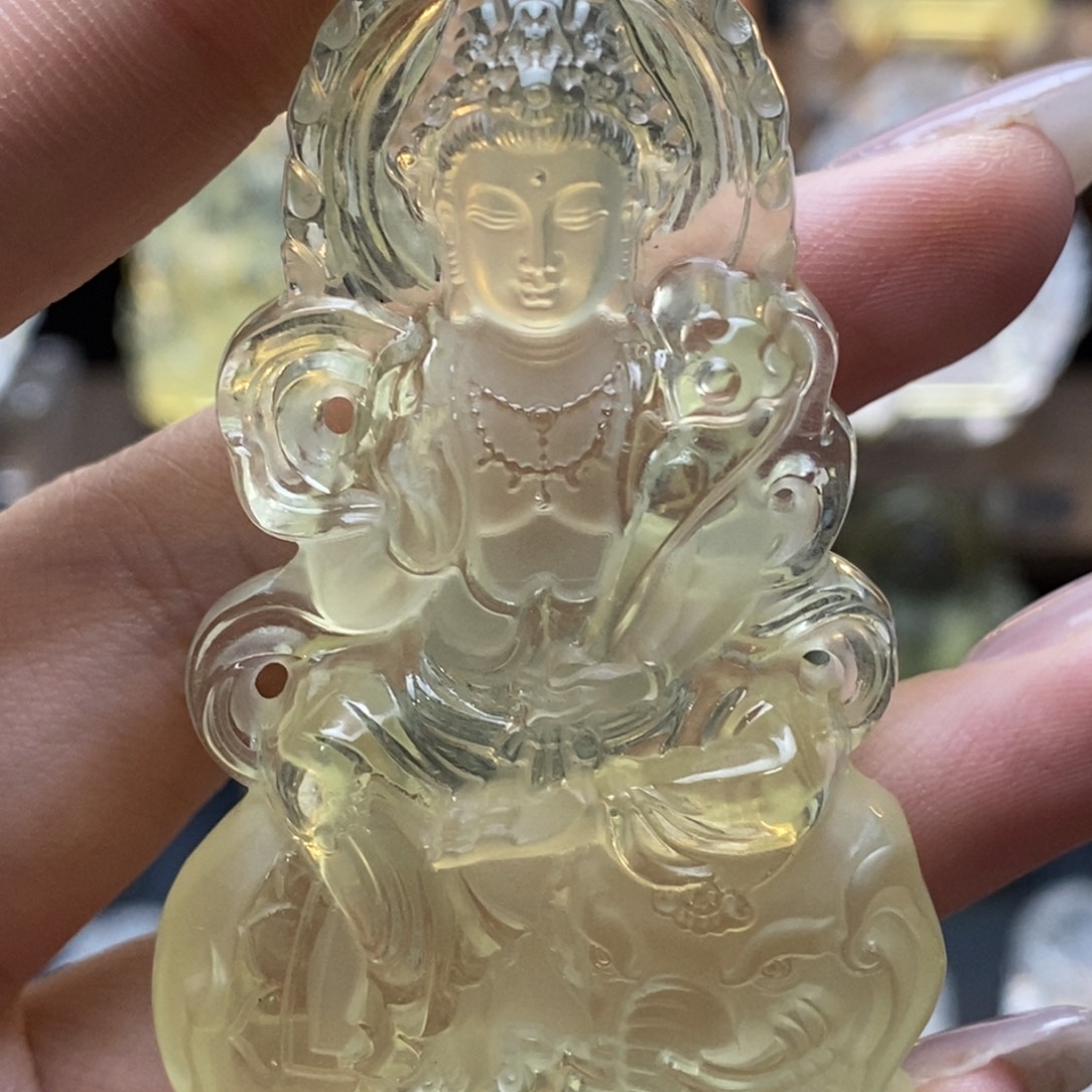 思***伤颈饰未镶嵌水晶菩贤