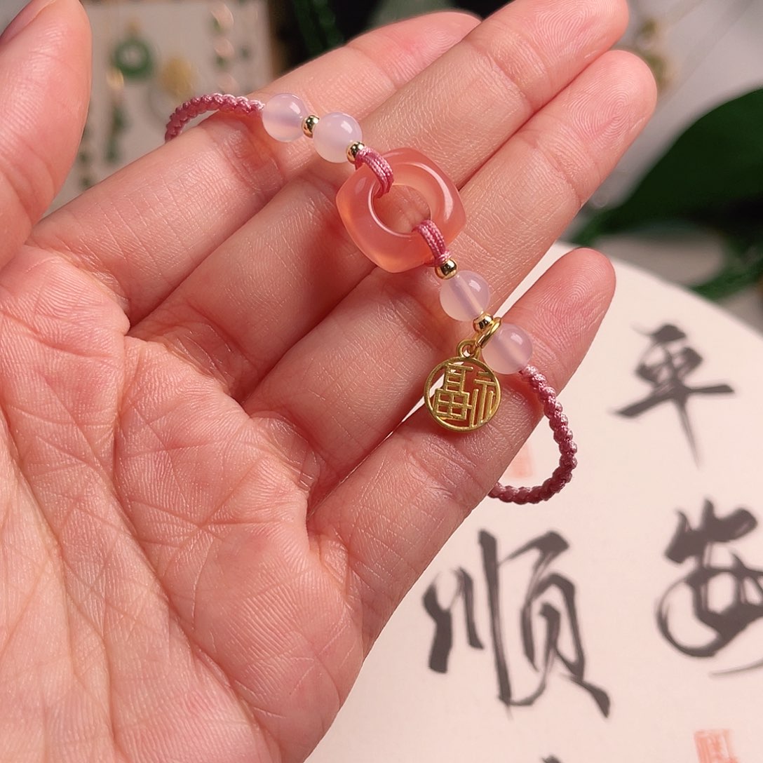 玛瑙/玉髓手链未镶嵌CS