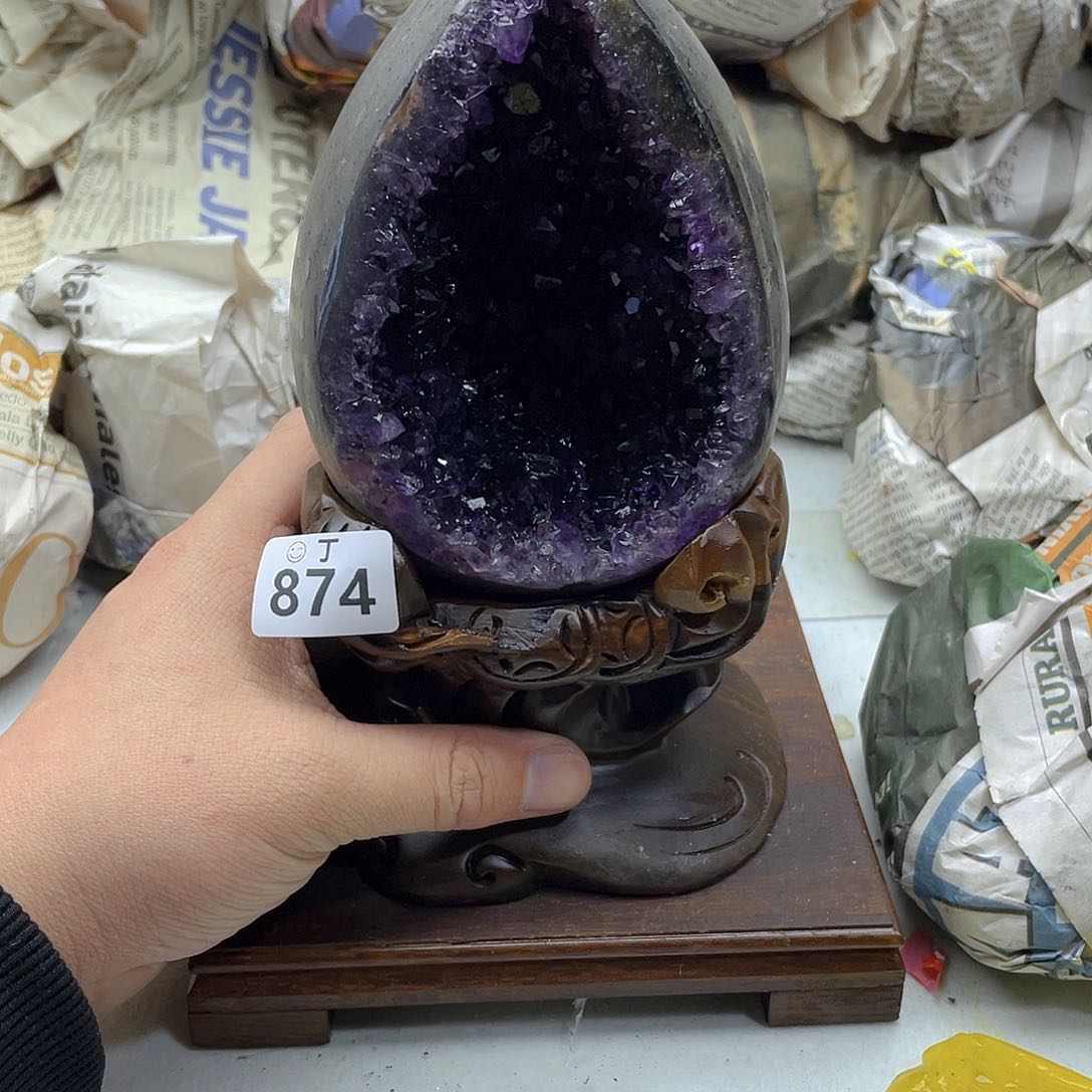 紫晶大型摆件（非配饰）未镶嵌