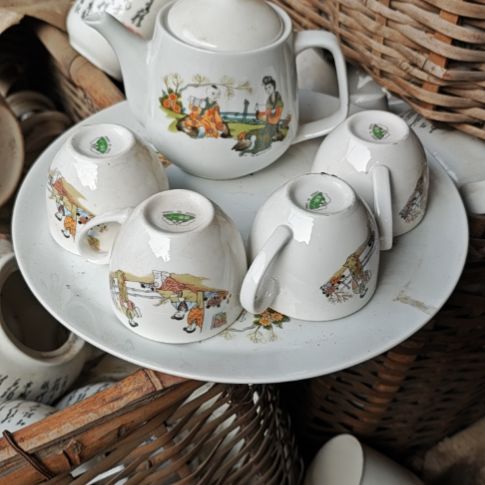 库存微瑕单孔小壶一套