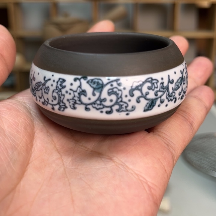 壶老段烧陶瓷茶器