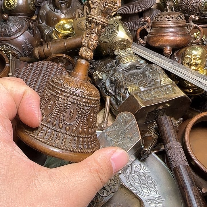 铜器办公室茶室摆件