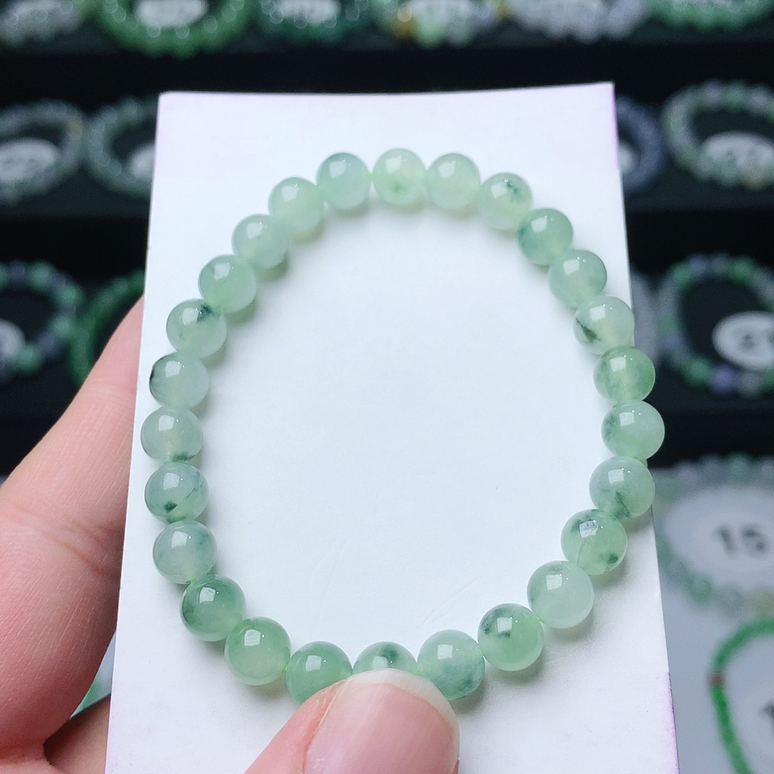 翡翠手链未镶嵌翡翠