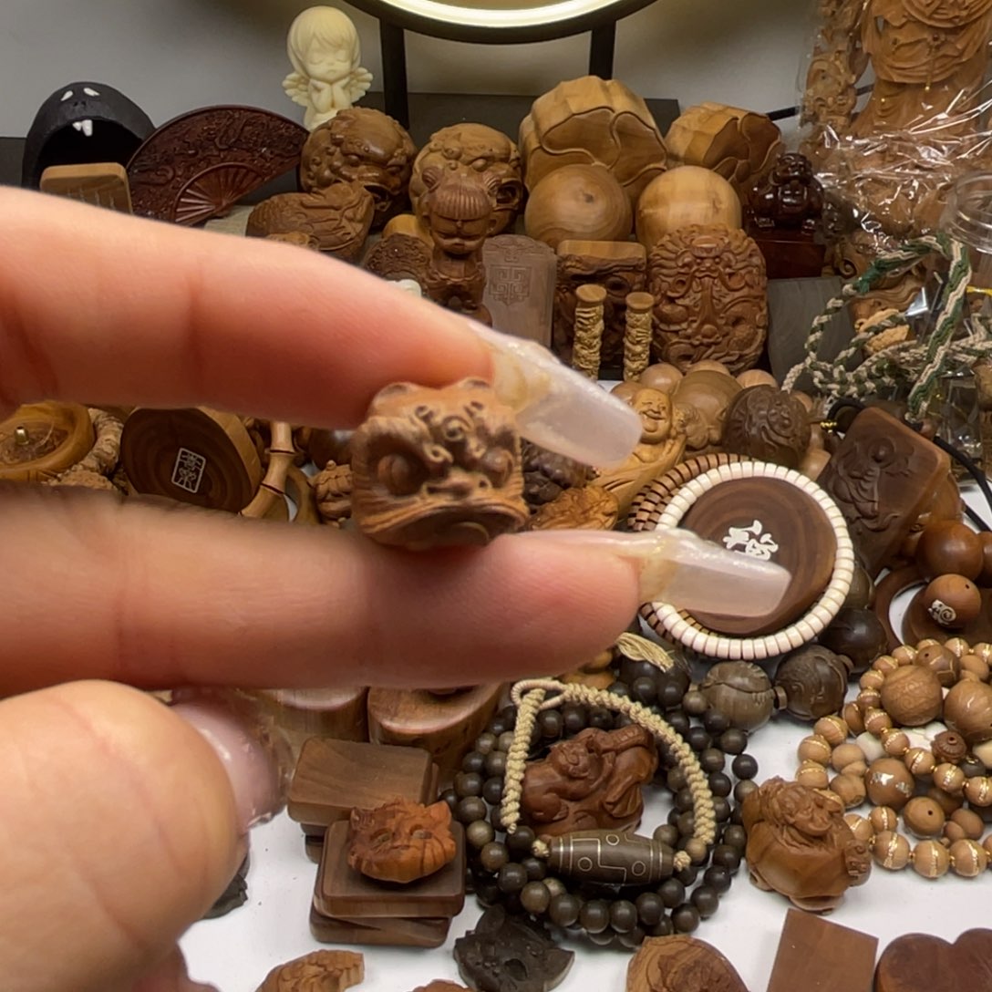 檀香木老山檀香醒狮