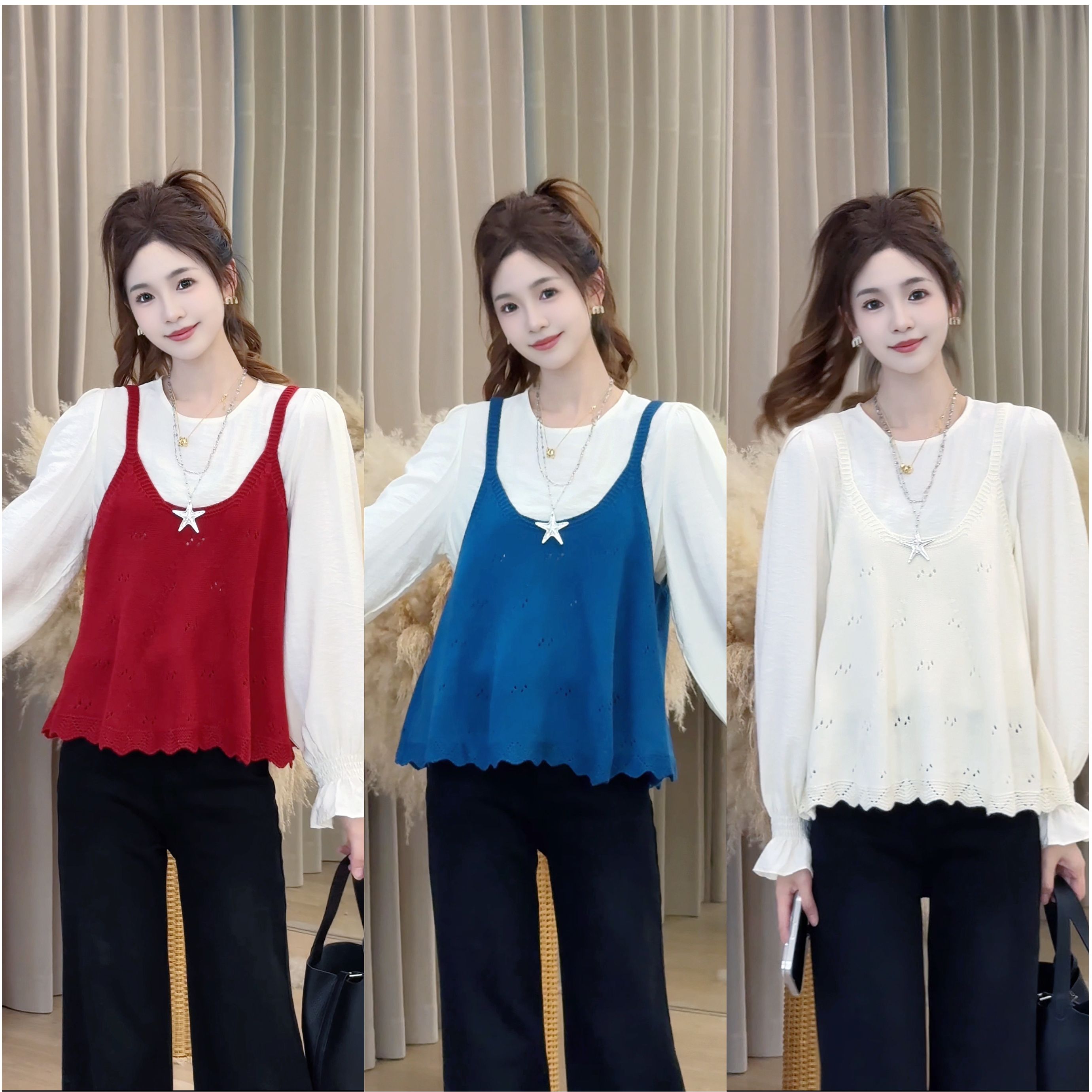 【初秋氛围】LULU秋季新款时尚休闲两件套套装预WZLQ5TZ3719A