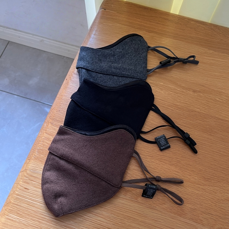 真丝羊毛保暖口罩加厚防寒透气脸罩桑蚕丝护眼角防晒防风面罩秋冬