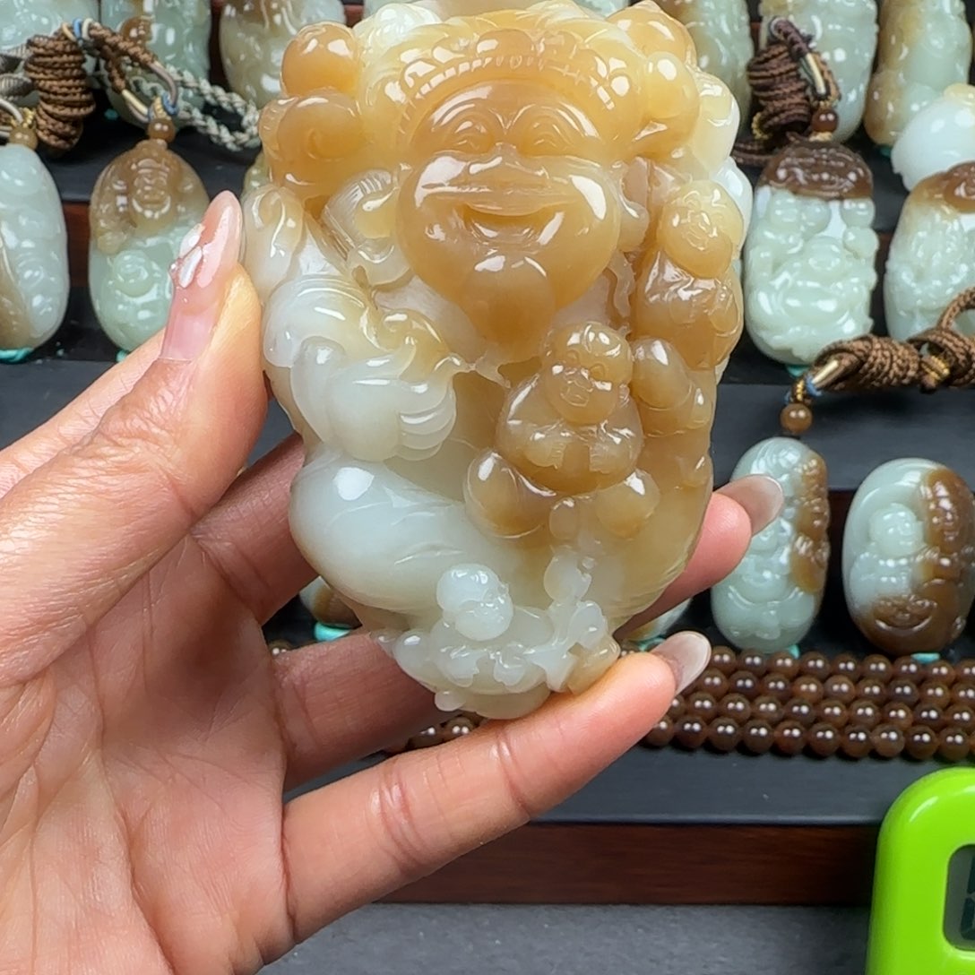 和田玉把件未镶嵌