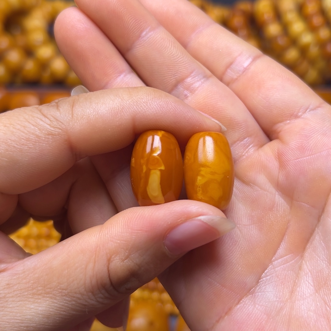 蜜蜡未镶嵌吊坠(不含链)