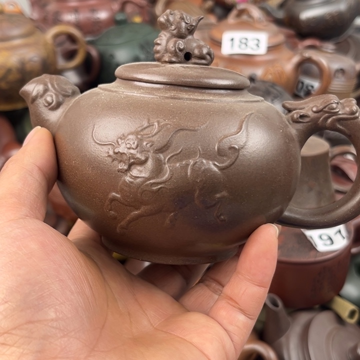 紫砂茶壶紫砂微瑕