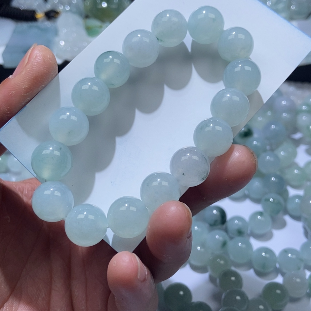 定制翡翠未镶嵌卡12.5