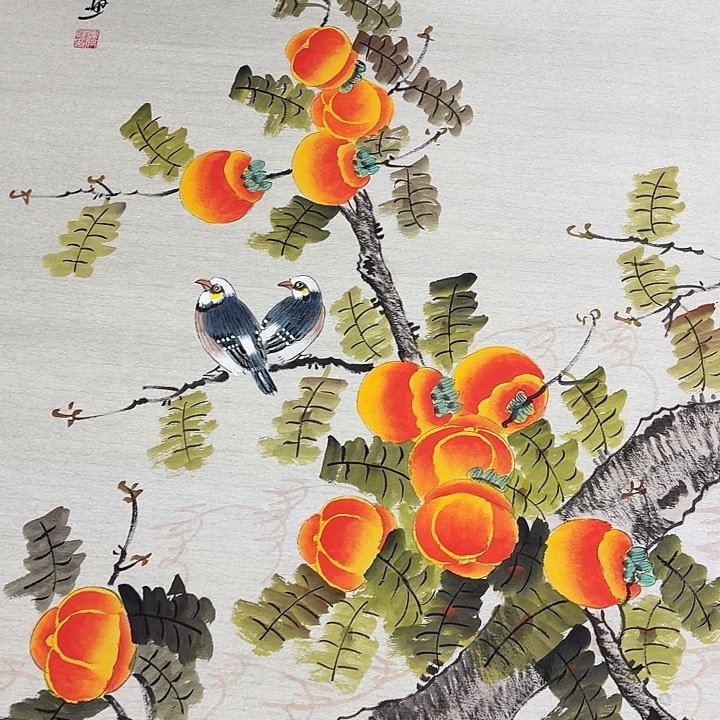 国画手绘国画作品