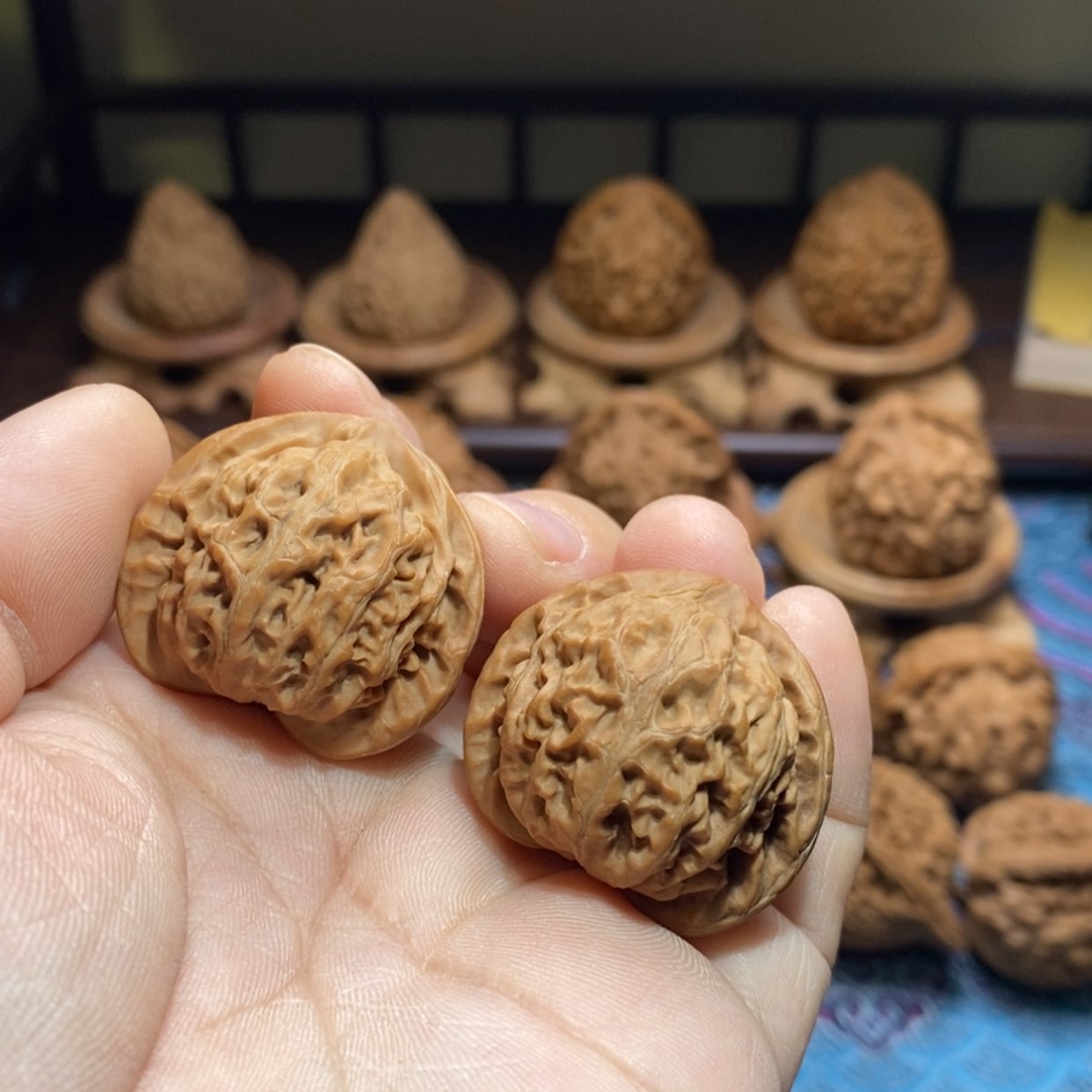 【闪购商品】文玩核桃吊坠邢灯