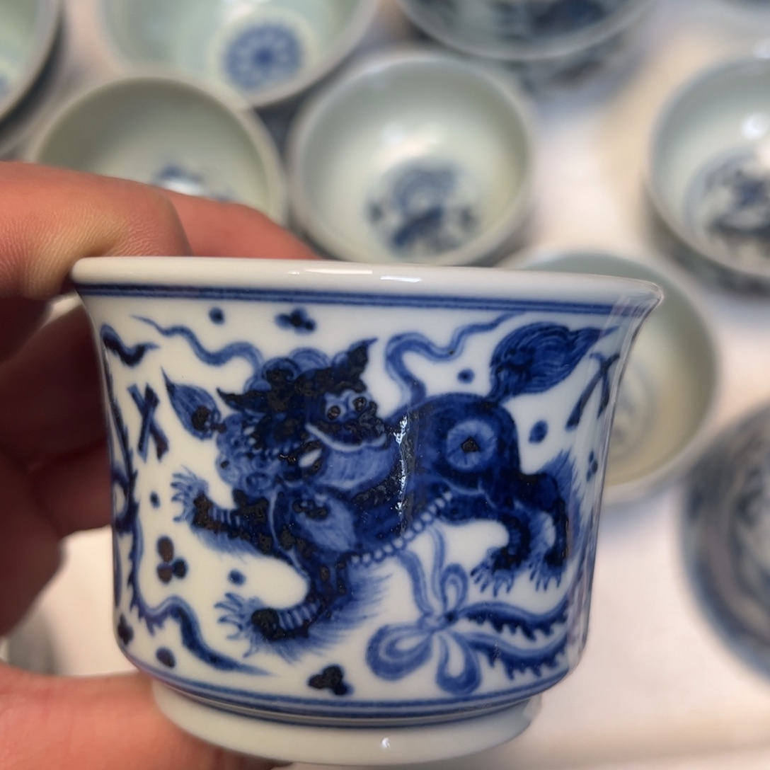 瓷片发****。景德镇瓷器手绘手工