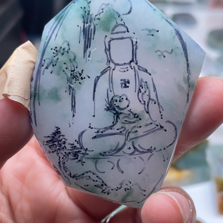 定制翡翠未镶嵌翡翠料子