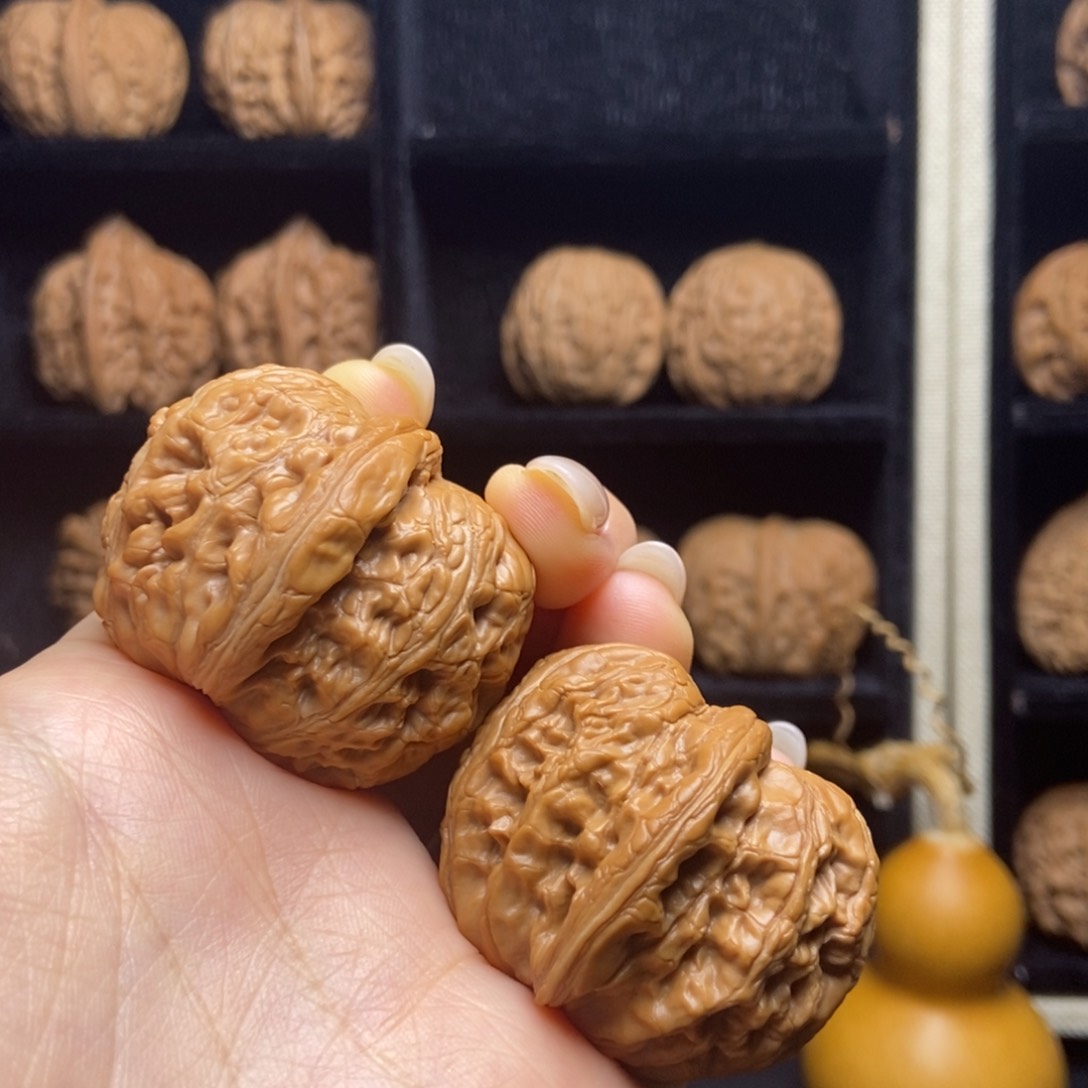 吊坠文玩核桃42全品元宝