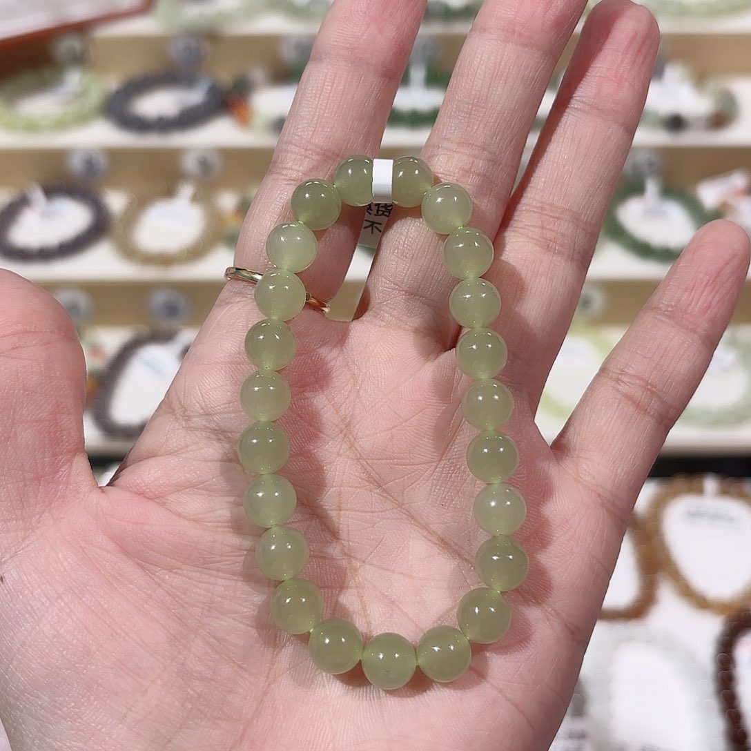 和田玉手链未镶嵌