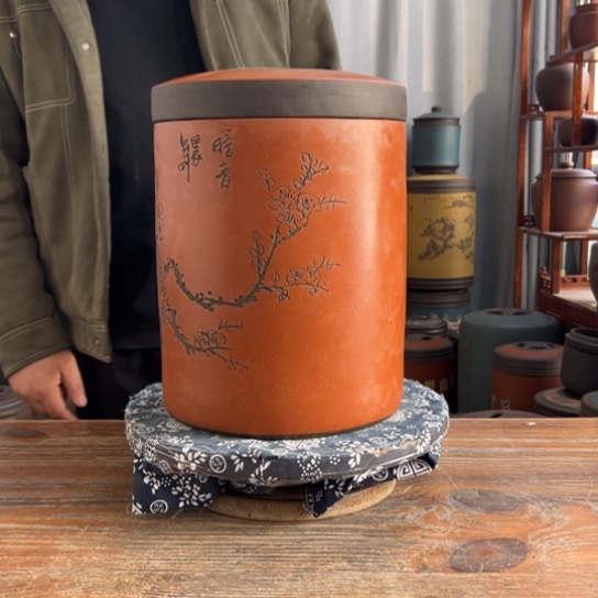 紫砂茶叶罐紫砂茶叶罐