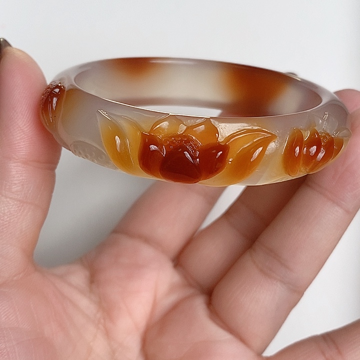 玛瑙/玉髓手镯未镶嵌