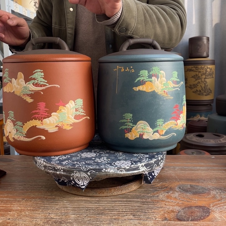 紫砂茶叶罐茶叶罐