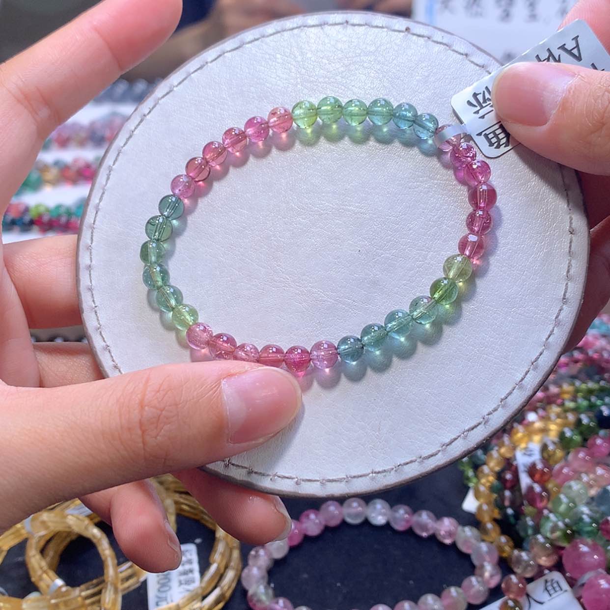 【闪购商品】手链未镶嵌碧玺5.1