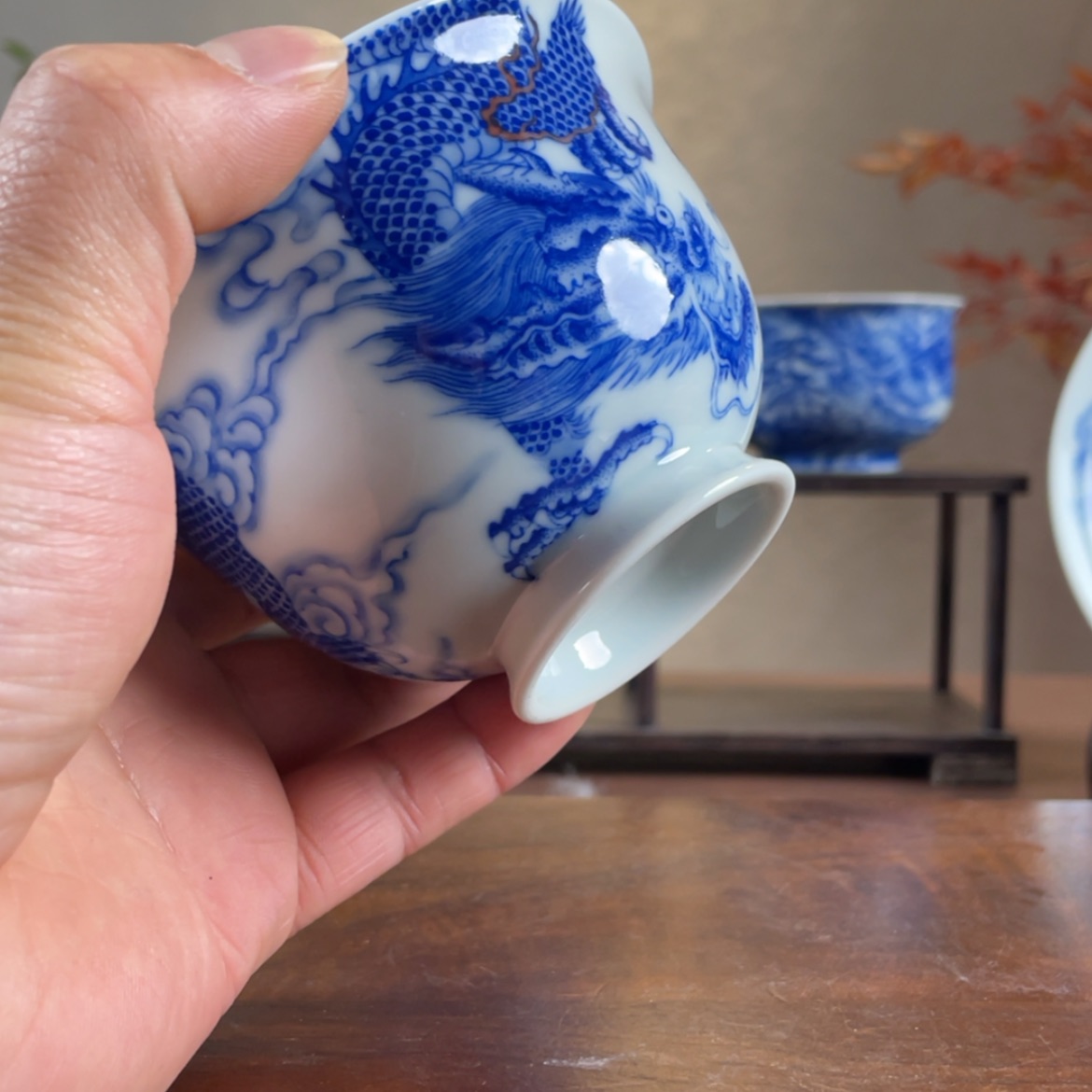 【闪购商品】摆件陶瓷景德镇陶瓷青花手工